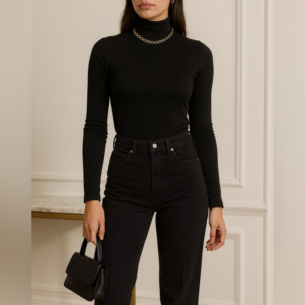 Escada Sport Black Denim Pants‎